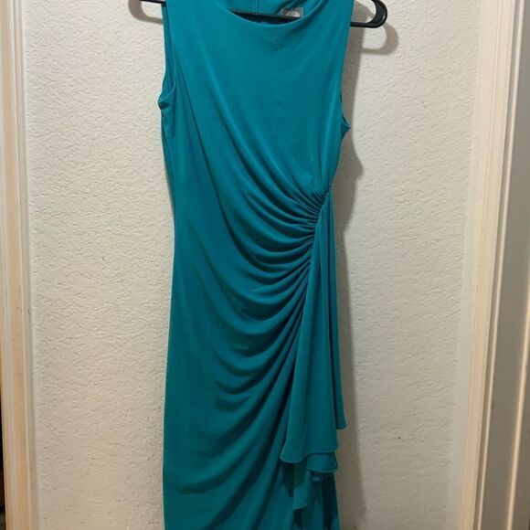 Vince Camuto roughed and draped dress size 2 H6 - Picture 3 of 12